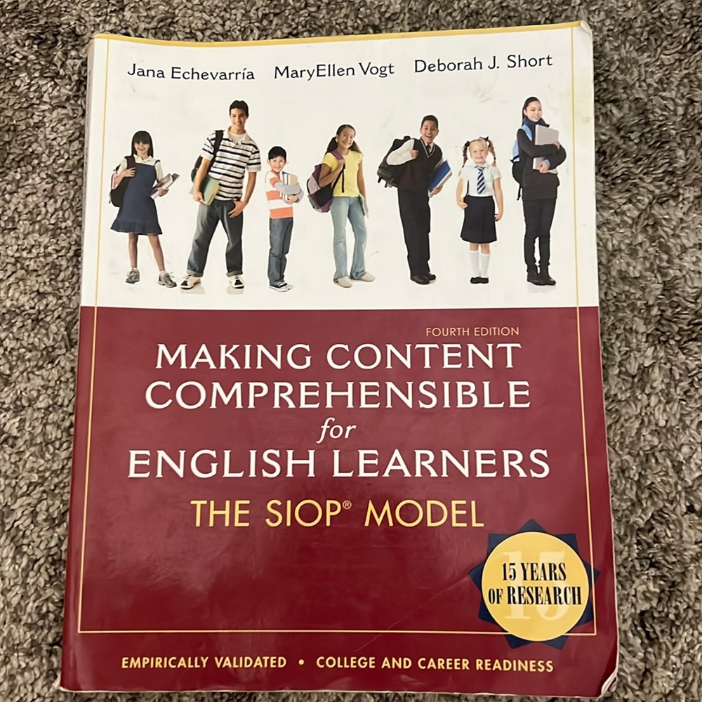 Making content comprehensible for English learners book